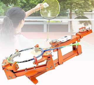 Badminton Racket Restringer Easy Re-Stringer Frame Threading Tool Accurate 60lb Racquet Stringing Machine for Rackets