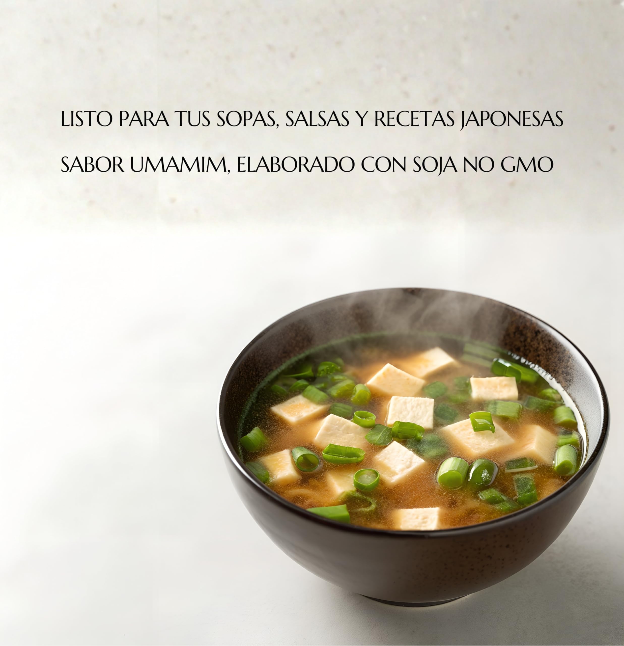 Shiro Miso Japonés 300g – Pasta de Soja Fermentada Suave – No GMO – Ideal para Sopa Miso, Salsas y Recetas Japonesas – Importado de Japón - Pack Laborawi (2 x 300g)