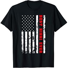 Best Ninni Ever US Vintage Flag Patriotic Grandmother Women T-Shirt