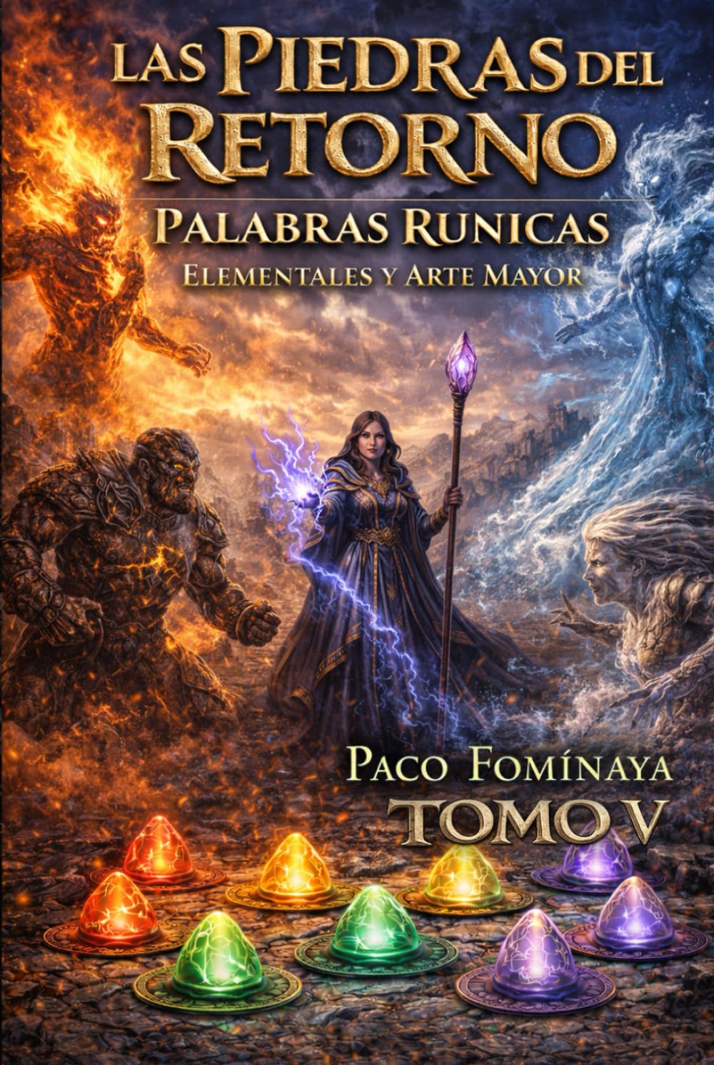 Las Piedras del Retorno - Tomo V - Elementales y Arte Mayor: Enciclopedia Rúnica de La Tierra de Sarión