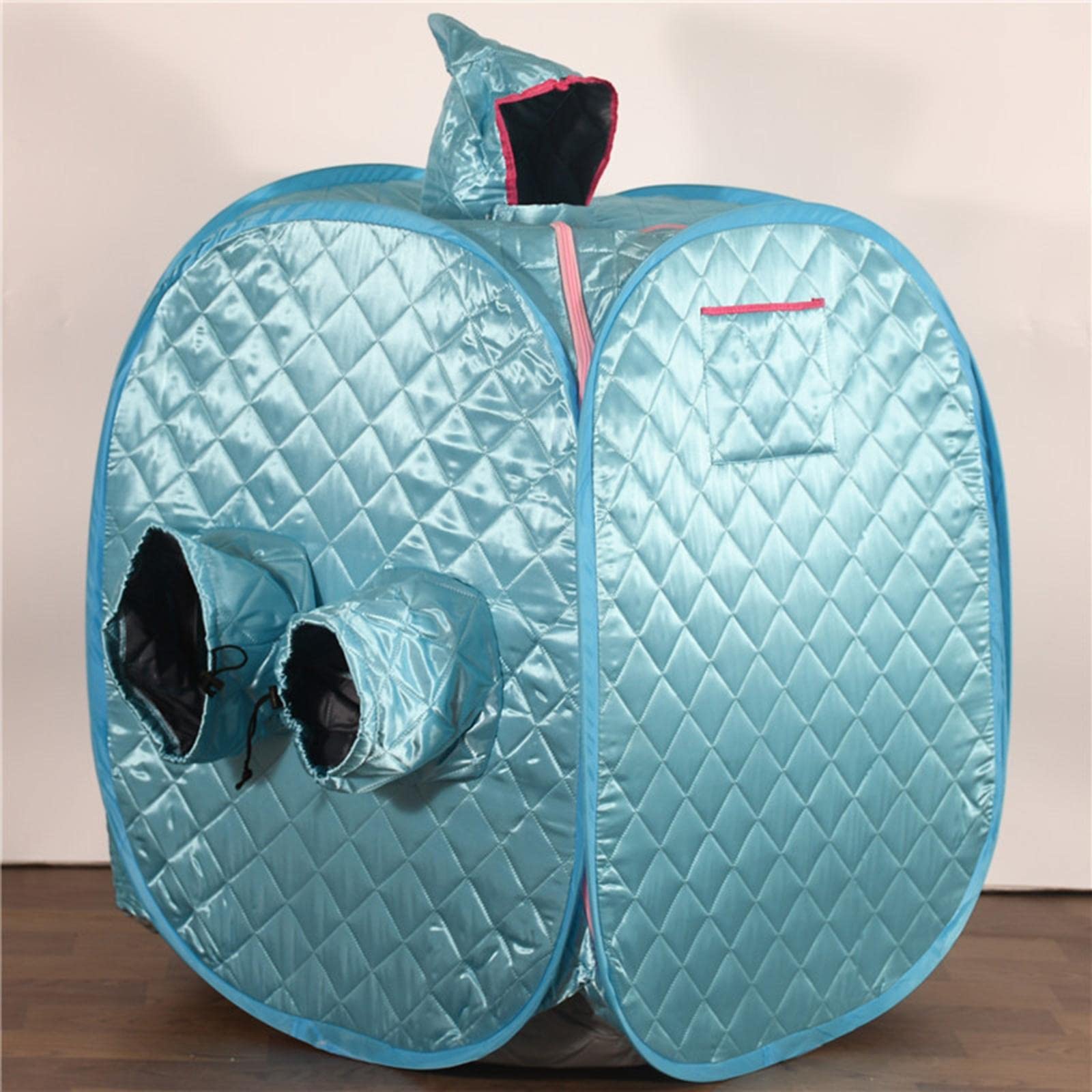 Single Personal Sauna Room Tent SPA Sauna Room Tent Folding Full Body Blue-picture-45