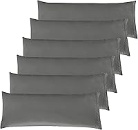 Vista 38 de Elegant Comfort Fundas de almohada sólidas de microfibra de alta calidad hotelera, tejido suave, resistente a las arrugas y a las manchas, fácil