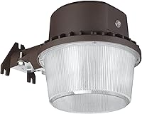 TORCHSTAR 40W LED Dusk to Dawn Barn Light - 5000K Daylight 4200LM, IP65 Waterproof Outdoor Security Floodlight for Garage Yard Barn, ETL Listed