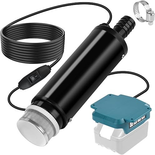 Pompe à Eau Portable pour Batterie Makita 18V 