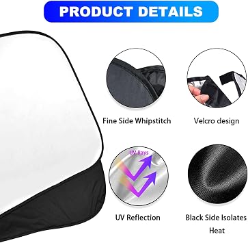 Car Windshield Sun Shade for Lexus RX 2016-2022 Accessories Lexus RX350 300 450 Sunshade Window Sun Visor Protector Foldable Blocks UV Rays Keep Your Car Cool