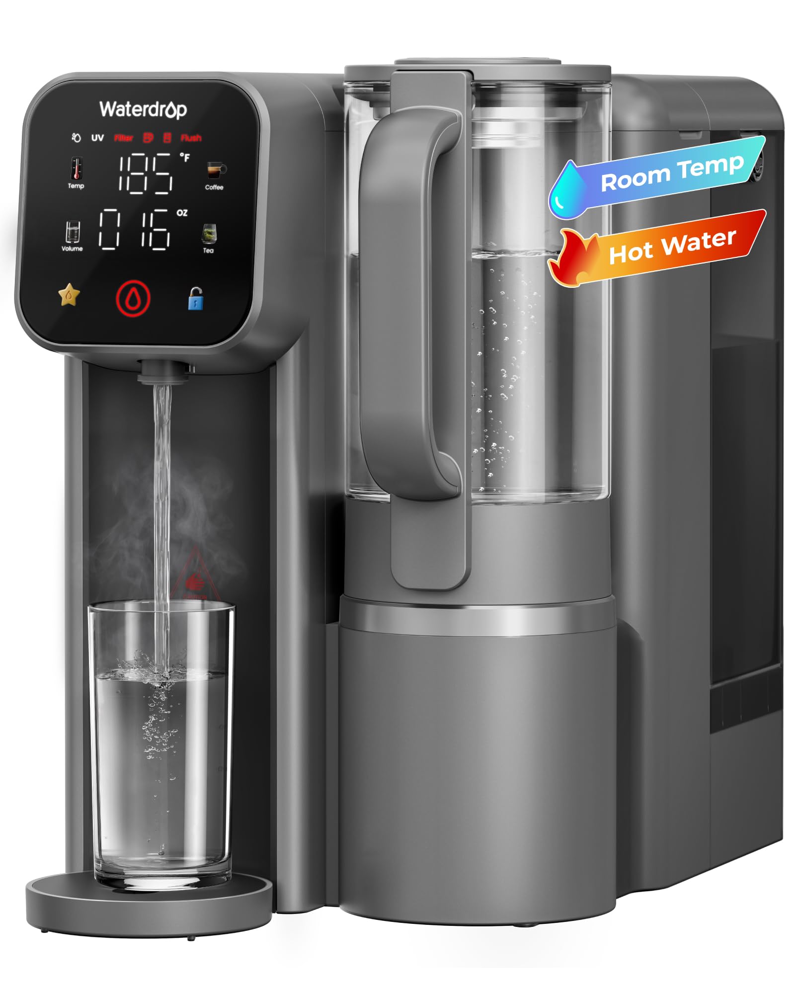 Waterdrop M6H instant hot countertop RO system