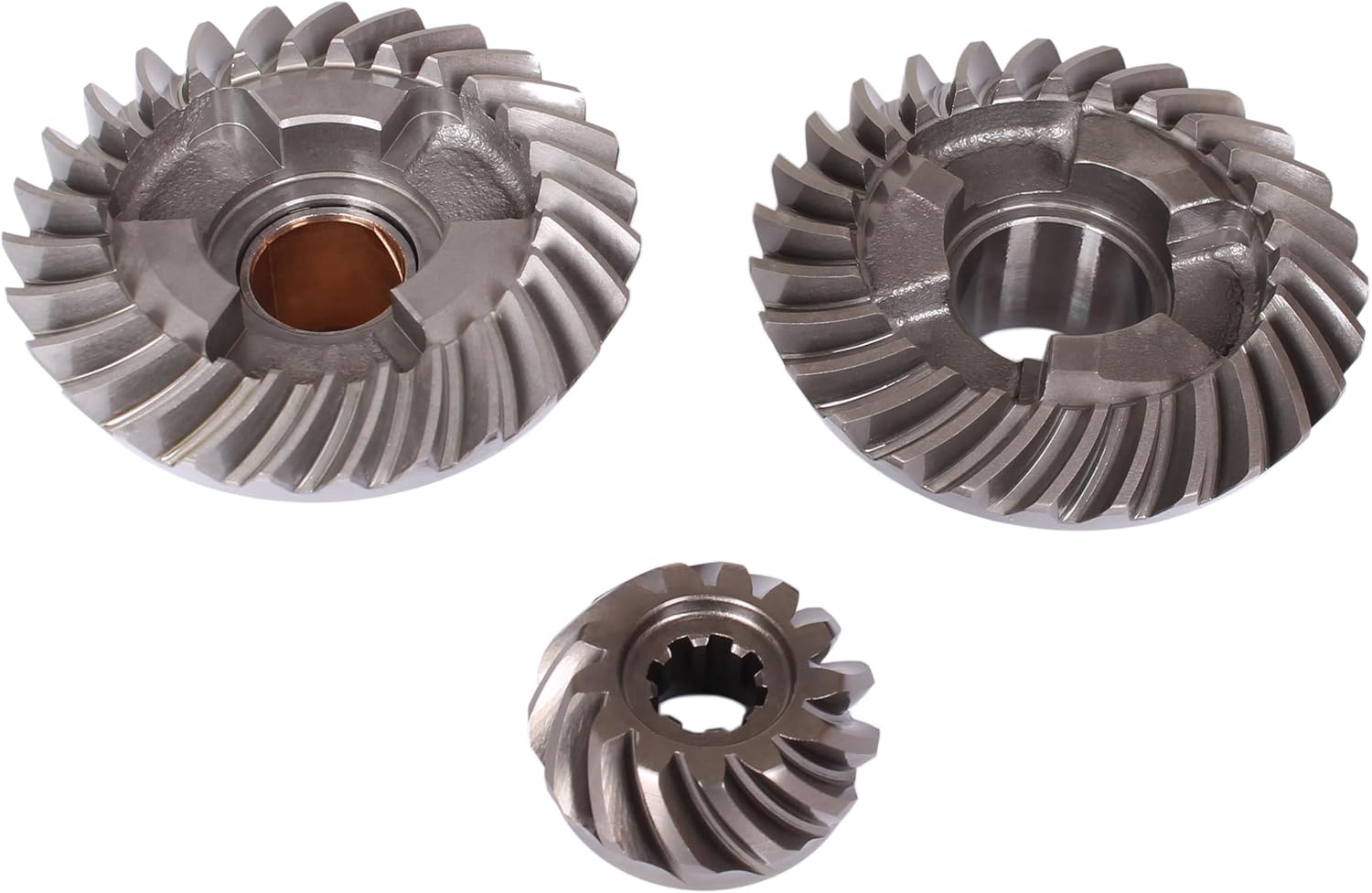 Outboard Engine 6E7-45551-00 Pinion & 6E7-45560-00/01 Forward & 6E7-45570/45571-00 Reverse Gear Set for Yamaha 9.9HP 15HP 20HP 6AH Boat Motor