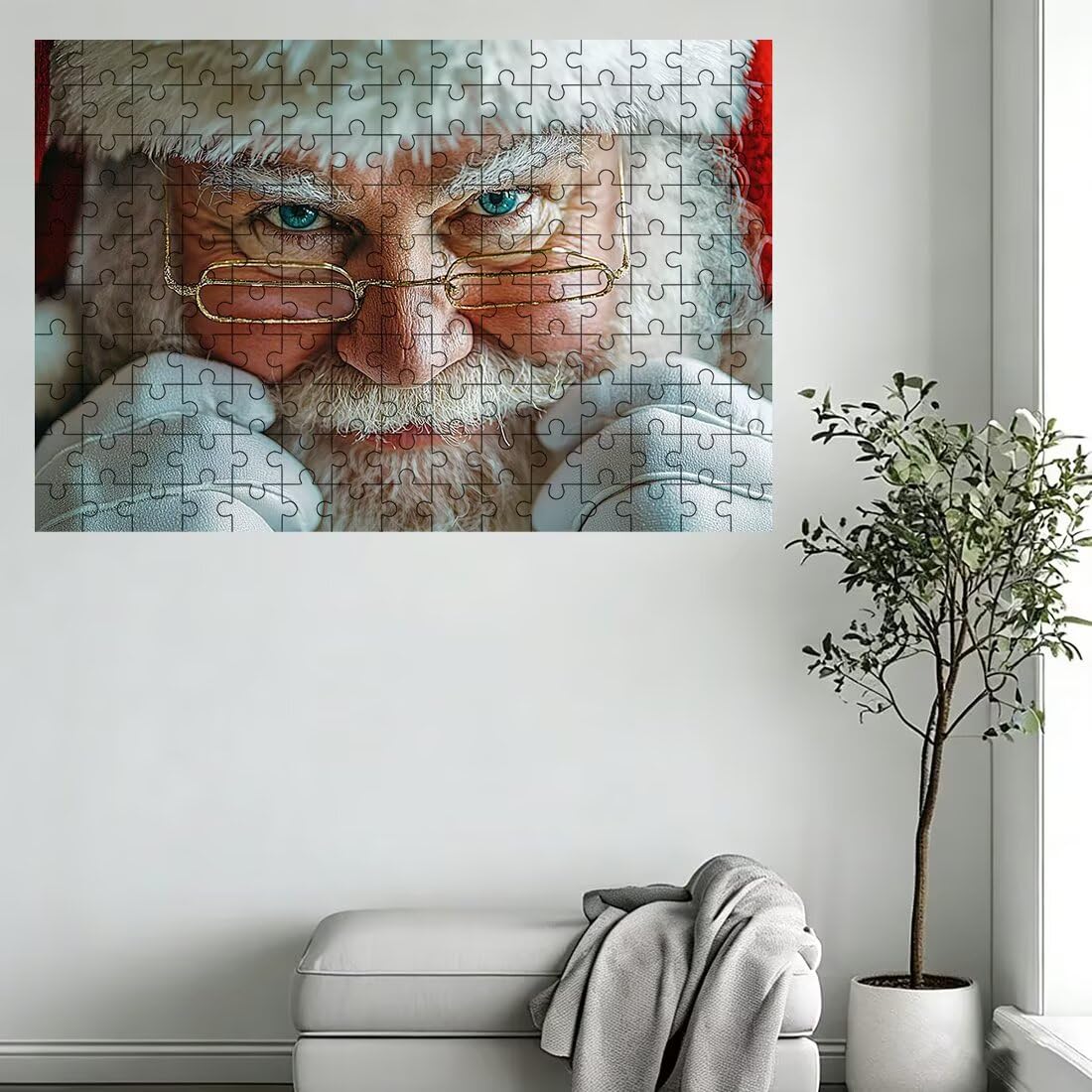 Puzzle 5000 elementów dla dorosłych, puzzle 5000 elementów bożonarodzeniowych, puzzle dla seniorów dla dorosłych z wykwintnym pudełkiem do pakowania, gry edukacyjne, duże drewniane puzzle na prezent