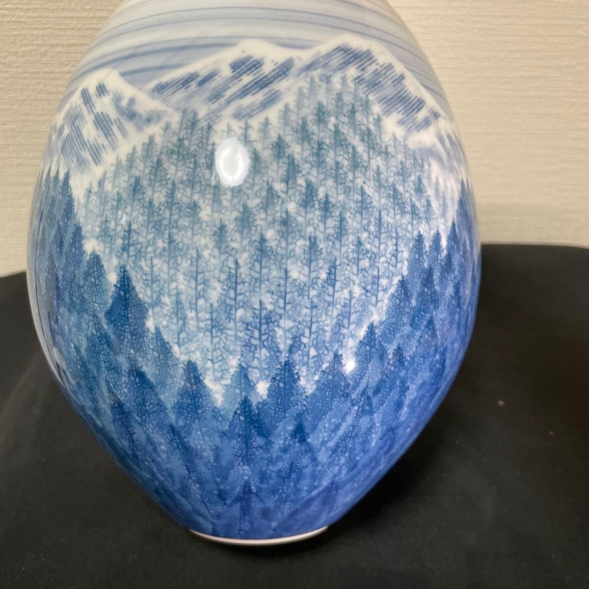 究極の美 まるで溶岩が流れ出ている様な凄い迫力の壺 花道具 高さ26.5