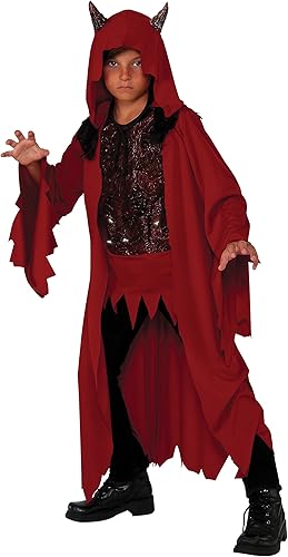 Rubie's Costume Kids Deluxe Glowing Devil Costume, Large