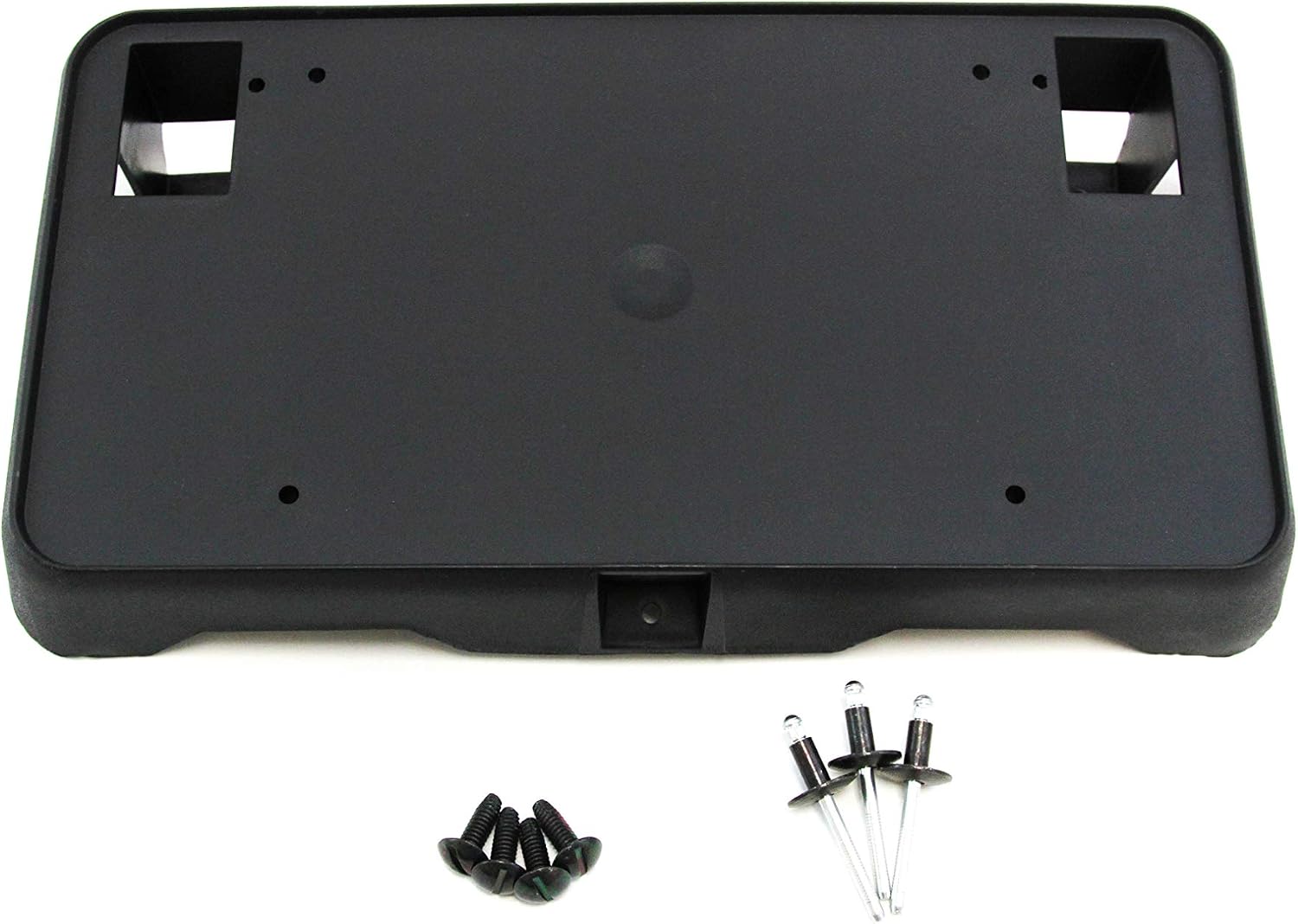 Red Hound Auto Front License Plate Bumper Mounting Bracket Compatible with Chevrolet Silverado 1500 2016-2018 & 2019 1500 LD Only - Includes Screws and Mounting Hardware