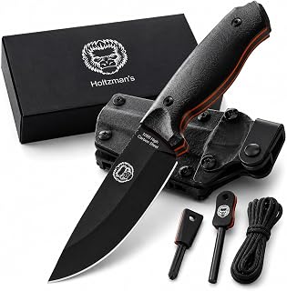 Bushcraft survival fixed blade knife product image