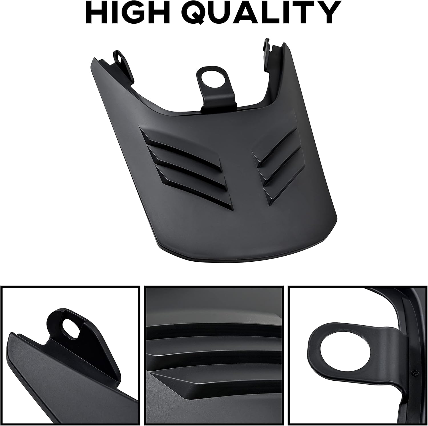 Rear Fender Extension for Sportster S 1250, Black Rear Fender Mudguard Mud Flap Splash Guard Wheel Cover for Harley Sportster S 1250 RH1250 2021 2022 2023 Accessoriess