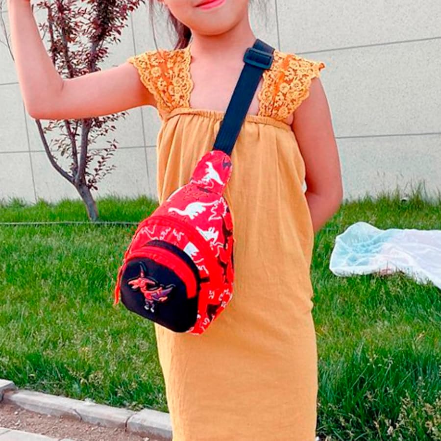FANDARE Bolso Bandolera Para Mujer, Mochila Pequeña Con Agujero Para Auriculares, Mochila Cruzada Para El Hombro, Bolsa De Pecho, Bolsa De Hombro Multifunción Para Deporte, Gimnasio, Al Aire Libre