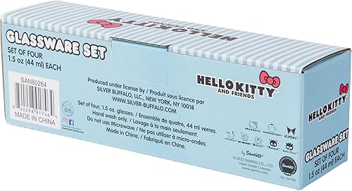 Miniatura 8 de Silver Buffalo Sanrio Hello Kitty and Friends Rainbow With Badtz-Maru, My Melody, Cinnamoroll, Kuromi, Little Twin Stars, Pochacco, Keroppi, Tuxedo