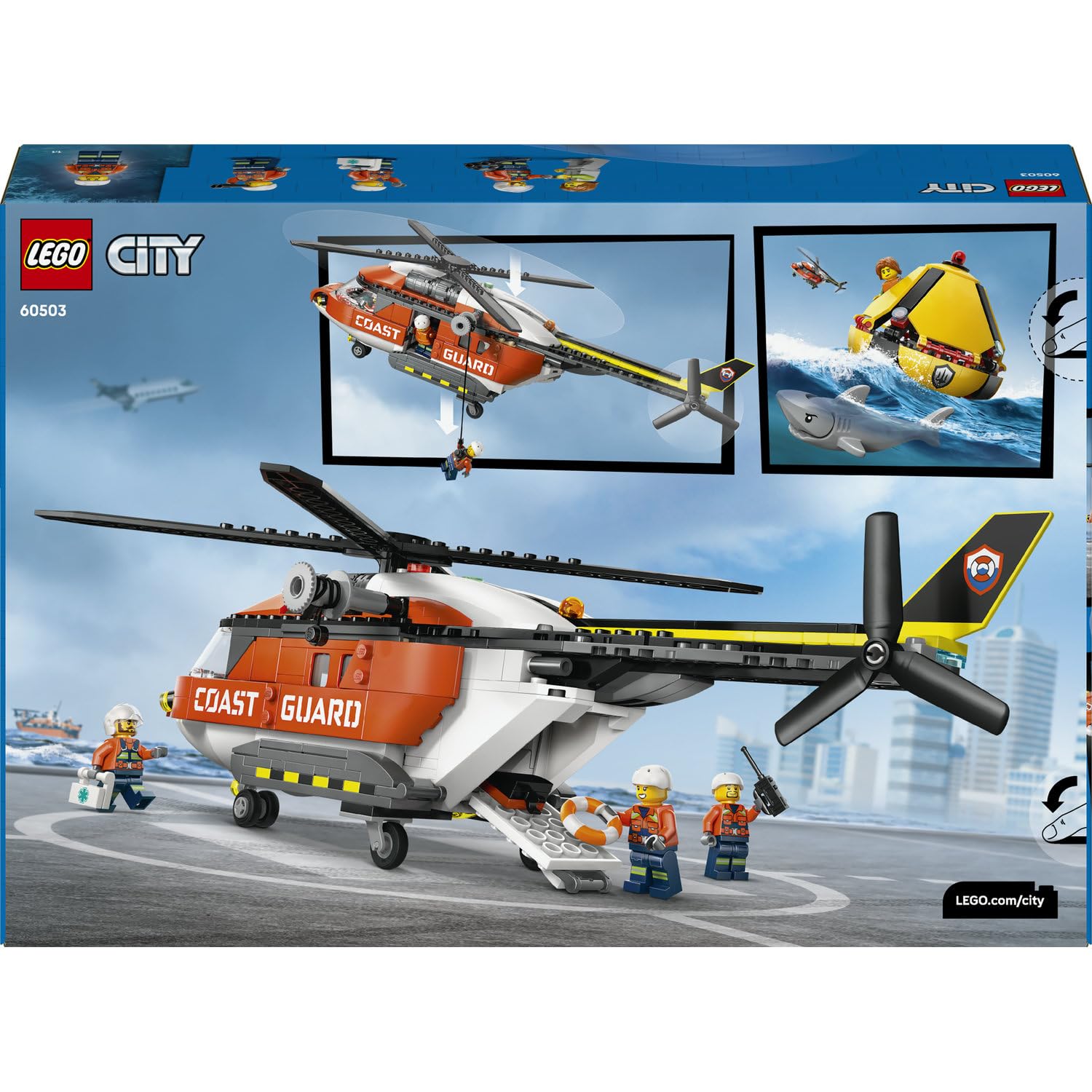 LEGO City Sahil Güvenlik Helikopteri 60503