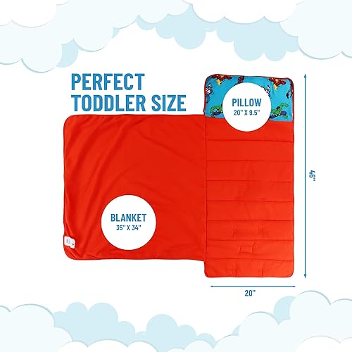 Vista 52 de Jay Franco - Alfombrillas para siesta infantil Verde - Hulk