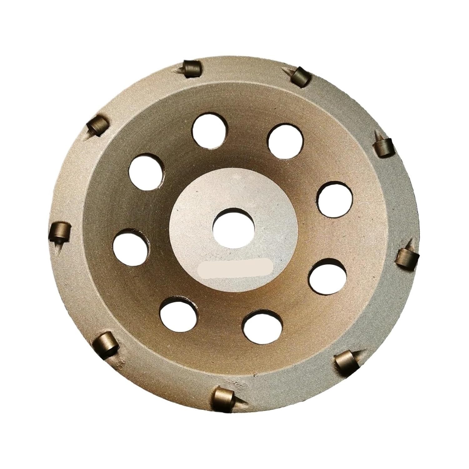 7 Inch 180mm PCD Grinding Cup Wheel Polycrystalline Diamond Hole 22.23 5/8-11 for Epoxy Coating and Glue Removal(Inner hole22.23)