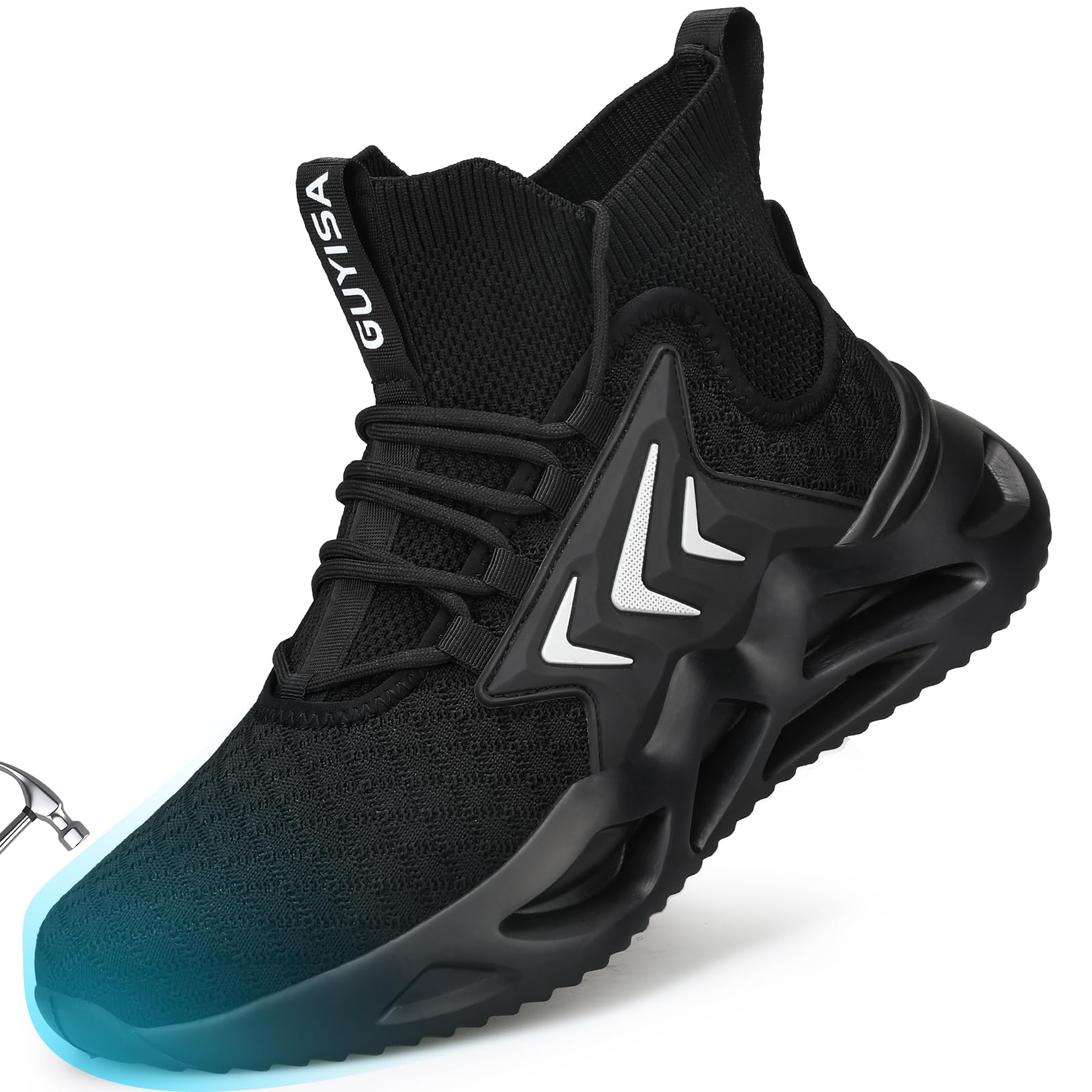 Snapklik.com : Steel Toe Shoes For Men Women Work Shoes Safety Sneakers ...