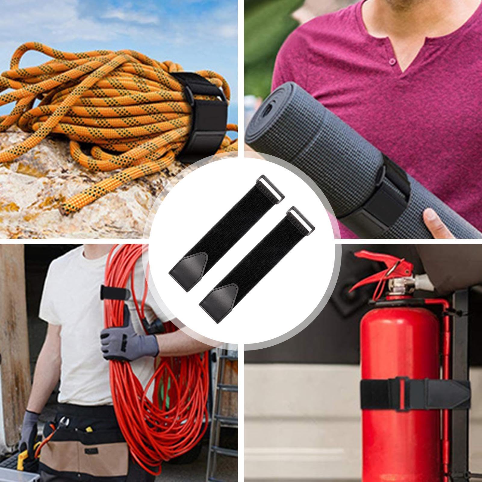 Rudergerät Pedalgurte - Verstellbare Fußriemen Für Heimtrainer