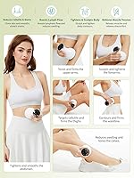 Vista 3 de Lymphatic Drainage Massager & Anti Cellulite Massage Tool, for Legs, Arms & Belly, Body,Helps Reduce Stretch Marks & Cellulite,with Microcurrent