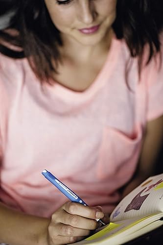 Miniatura 3 de STABILO Worker - Bolígrafo de punta redonda, color negro (paquete de 2)