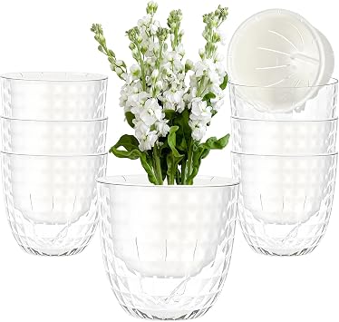 Yimomoyi 6Pack Self Watering Plant Pots Indoor, 11CM House Plant Pot