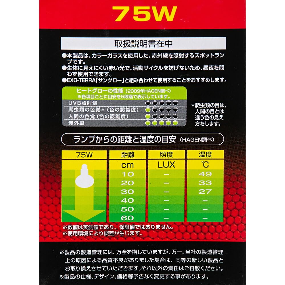 Amazon | ジェックス EXO TERRA (エキゾテラ) ヒートグロー