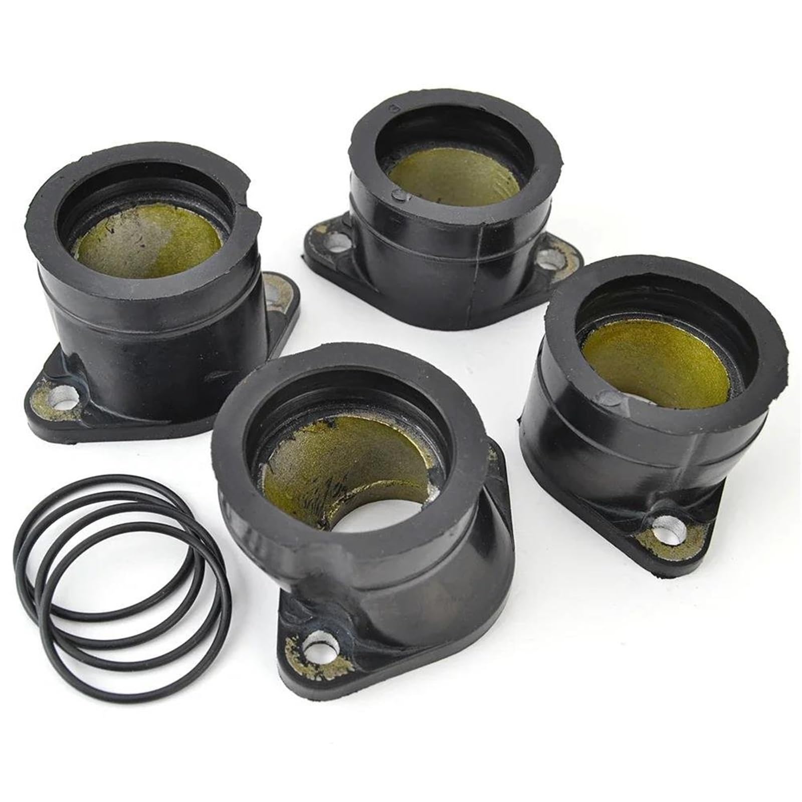 Adaptador de carburador con manguito de goma resistente para colector Z750 6