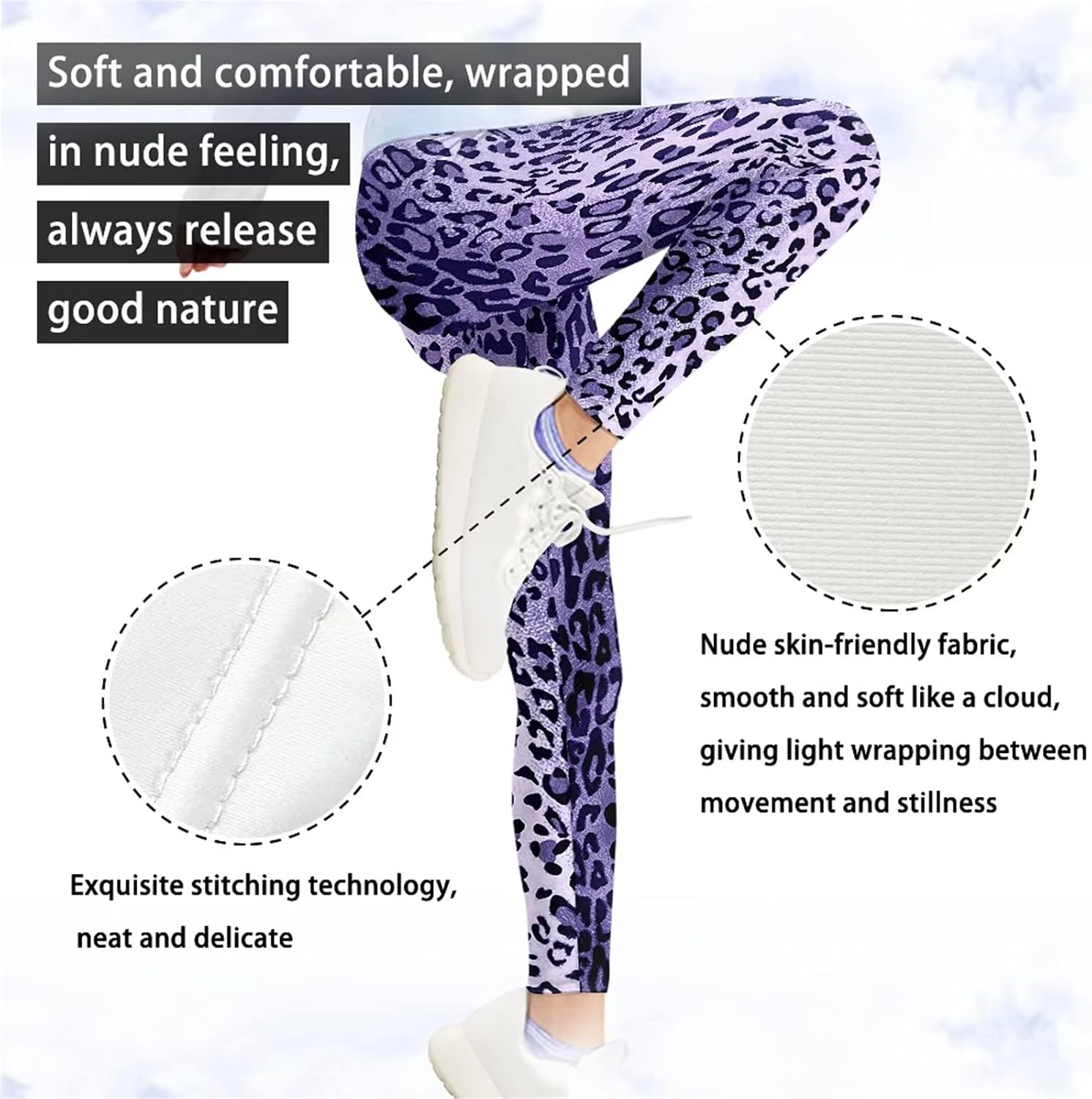 Leggings for Girls Size 4-13 High Waisted Pants for Running Yoga Workout Stretch Tights Trousers