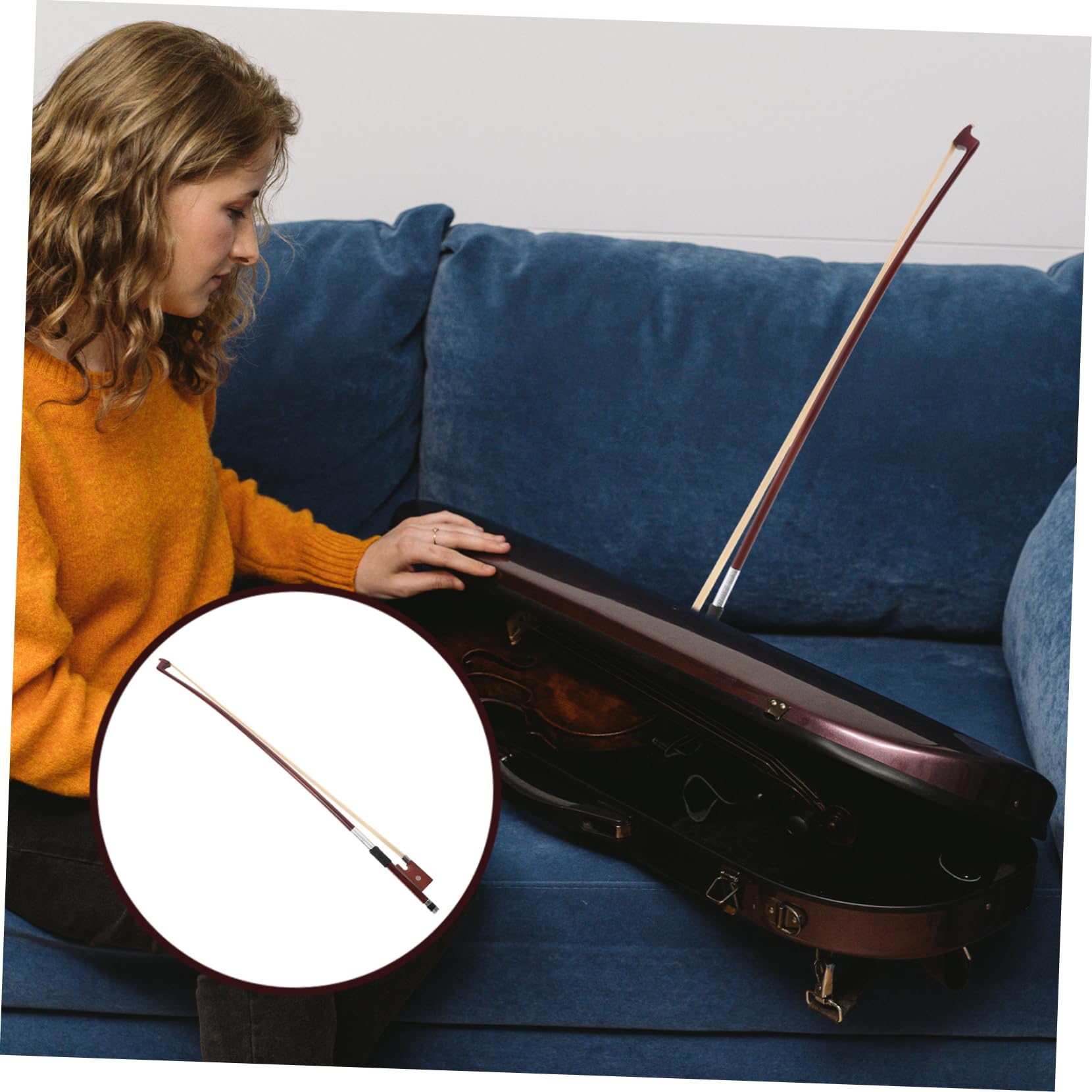Archet De Violon Pubao Pour Violon Standard 1/4 - Équilibre Parfait - Qualité Pour Débutants Et Enfants