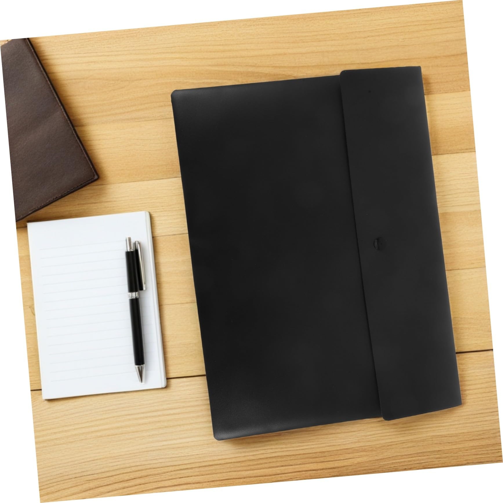 10 Pezzi Documenti con Bottone Organizer Ufficio in PP Spesso Buste Porta Documenti Resistenti Strappo e Acqua Capacità Ampia per Scuola e Business