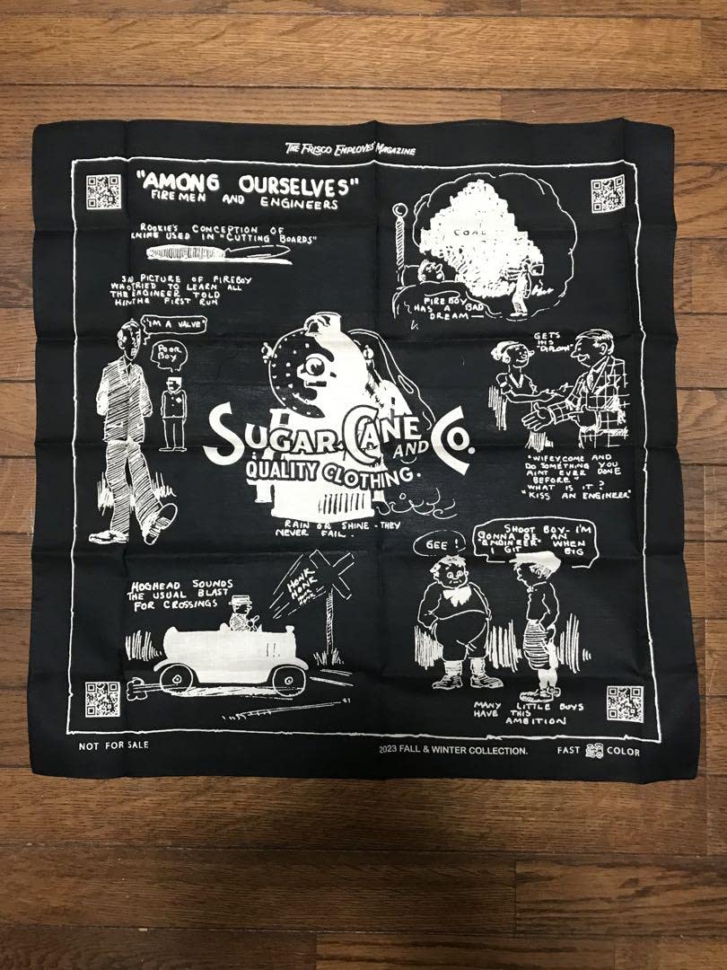 98年★関係者のみに配られた品！東洋エンタープライズ シュガーケーン バンダナ 新品 シュガーケーン 東洋エンタープライズ バンダナ ハンカチ
