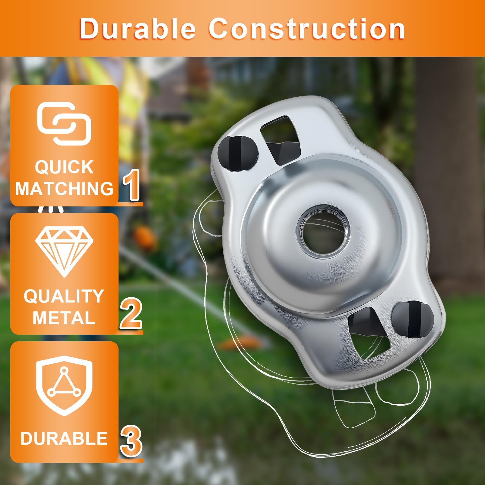 Lot de 2 gobelets de démarrage PAWLS de rechange pour Stihl MM55, FS38, FS40, FS45, FS46C, FS55, FS56R, FS70, FS94R, FC56C, HT56C, KM56RC - Remplace 4140 190 2010, 4140-190-2010