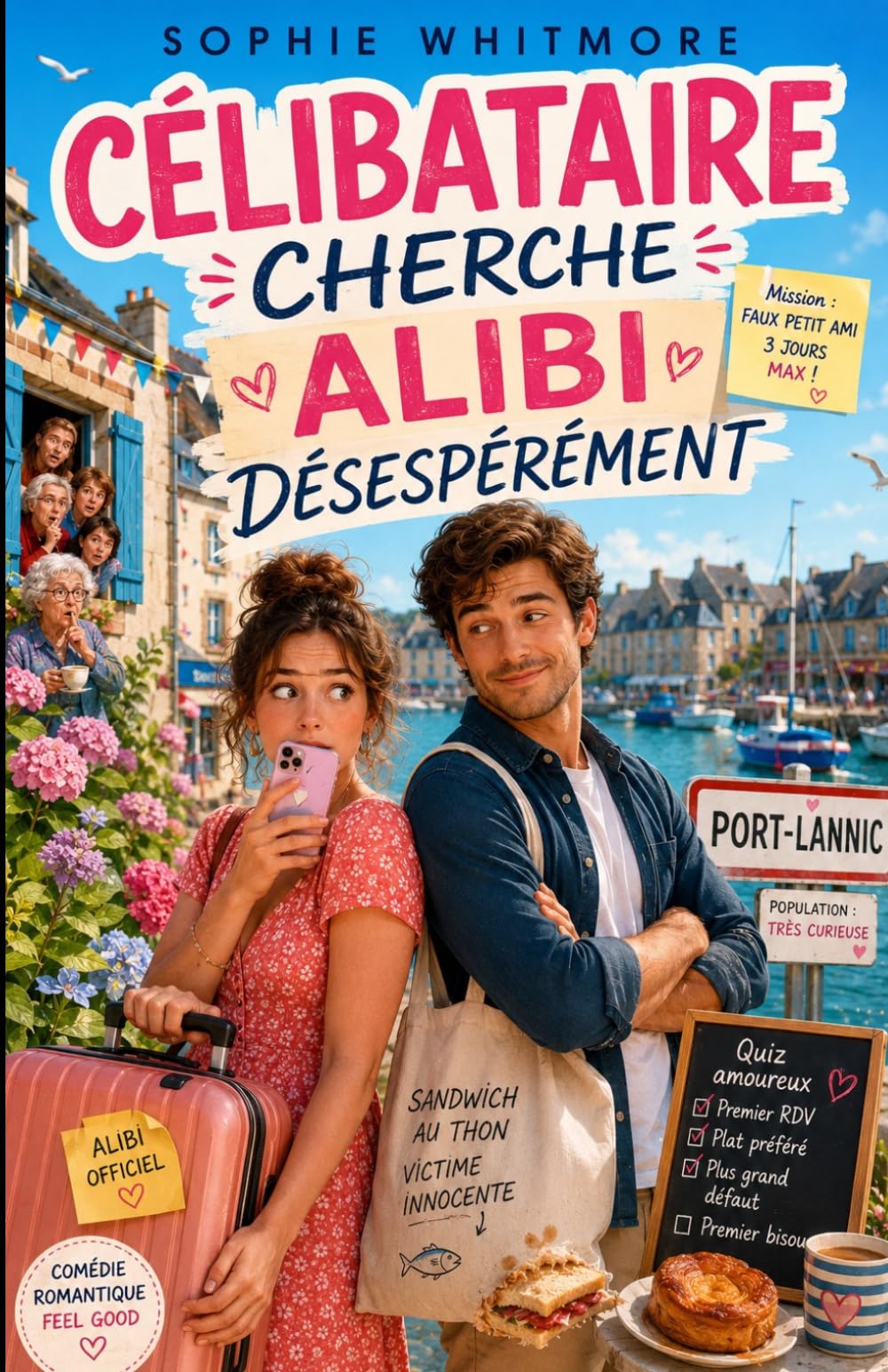 Célibataire cherche alibi désespérément: Une comédie romantique feel good, drôle et pleine de tendresse (Les comédies romantiques de Sophie Whitmore)