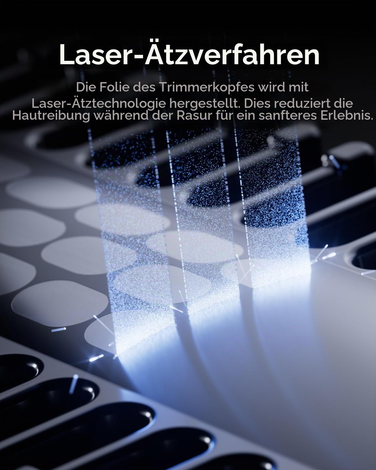 Laifen P3 Pro Elektrischer Shaver Ersatzkopf (Aluminiumlegierung) (Grau)
