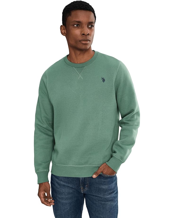 U.S. POLO ASSN. Long Sleeve Popover Crew Neck Fleece Sweatshirt - Main View