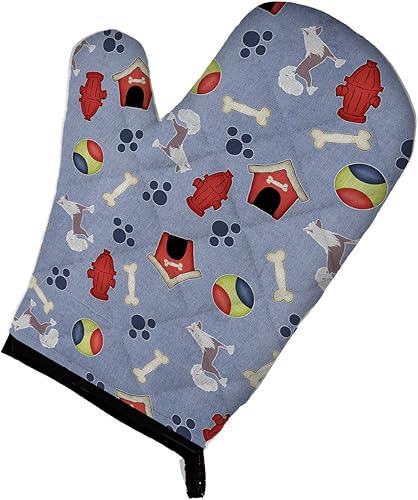 Vista 584 de Caroline's Treasures BB4904OVMT Christmas Siberian Husky Oven Mitt Heat Resistant Thick Oven Mitt for Hot Pans and Oven, Kitchen Mitt Protect Hands