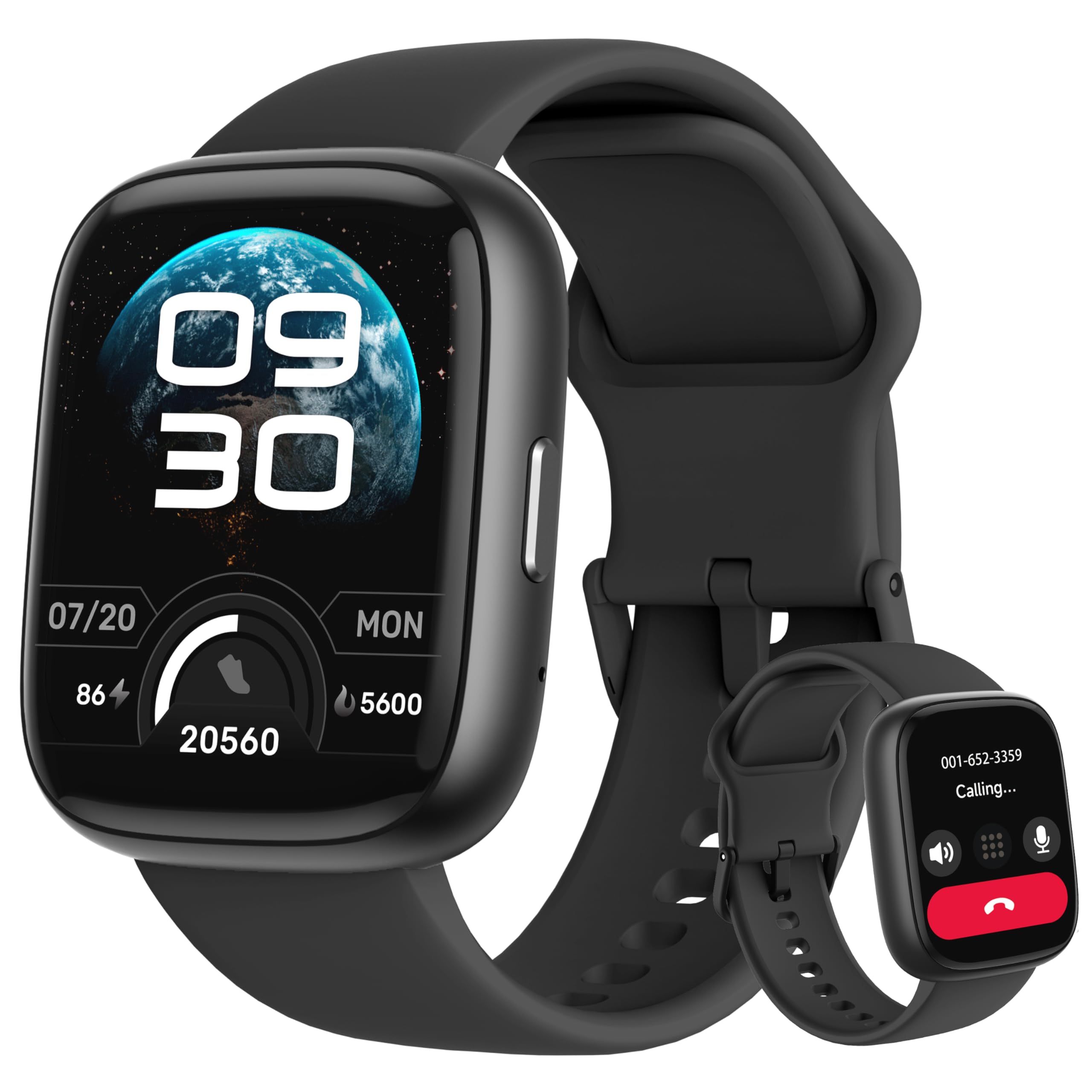 Alexa Smart Watch Built-in 44mm Answer/Call for Women Men, IP68