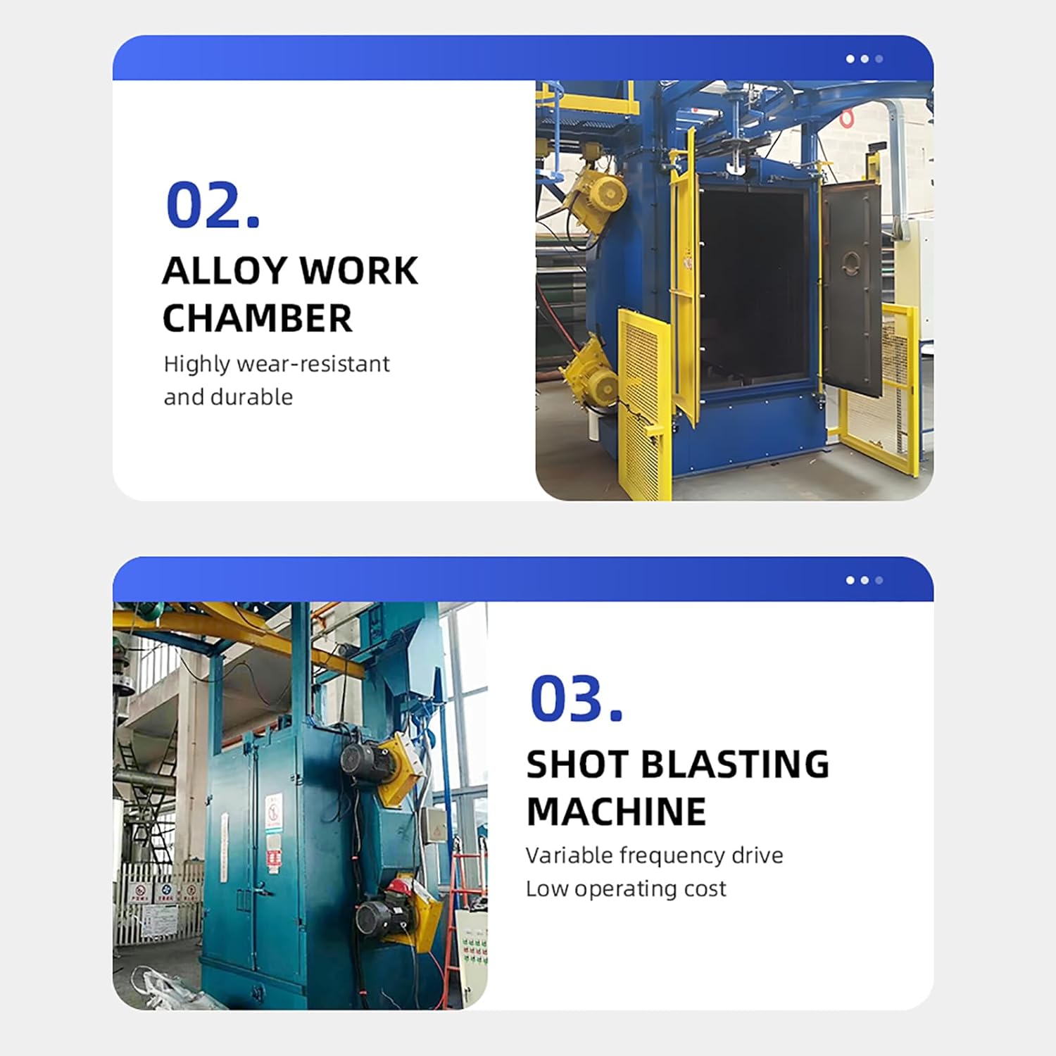 Hook-Type Shot Blasting Machine for Cast Metal Workpieces – Addressing Sand Deposits & Refining Cast Components for Foundry Production Lines, Ferrous & Non-Ferrous Castings Compatible