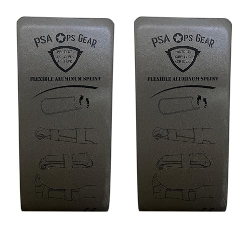 Férulas de aluminio flexibles de 36" (2 unidades de tablón - planas)