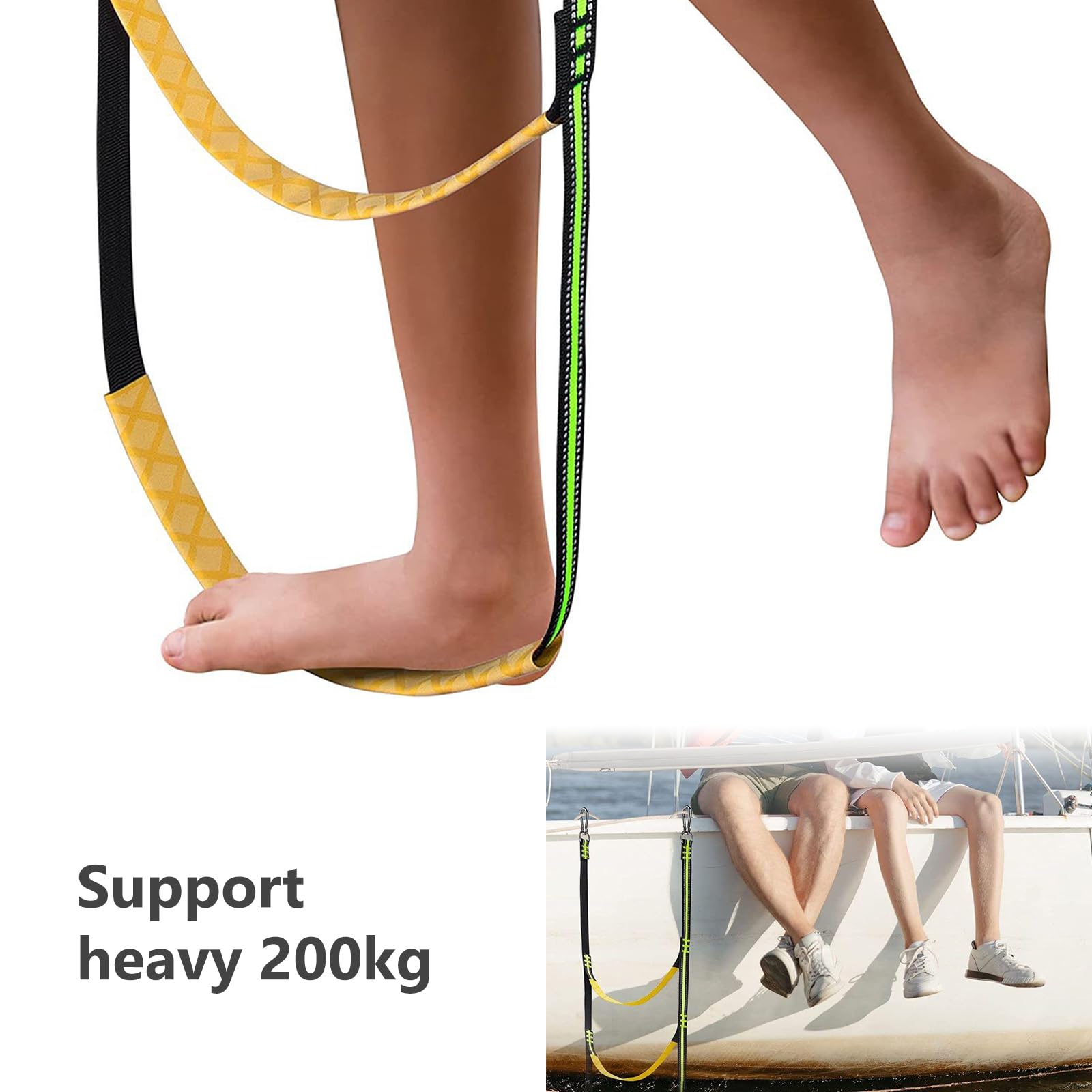 TZOXTLH Scaletta Di Corda Per Barca Scaletta D'imbarco In