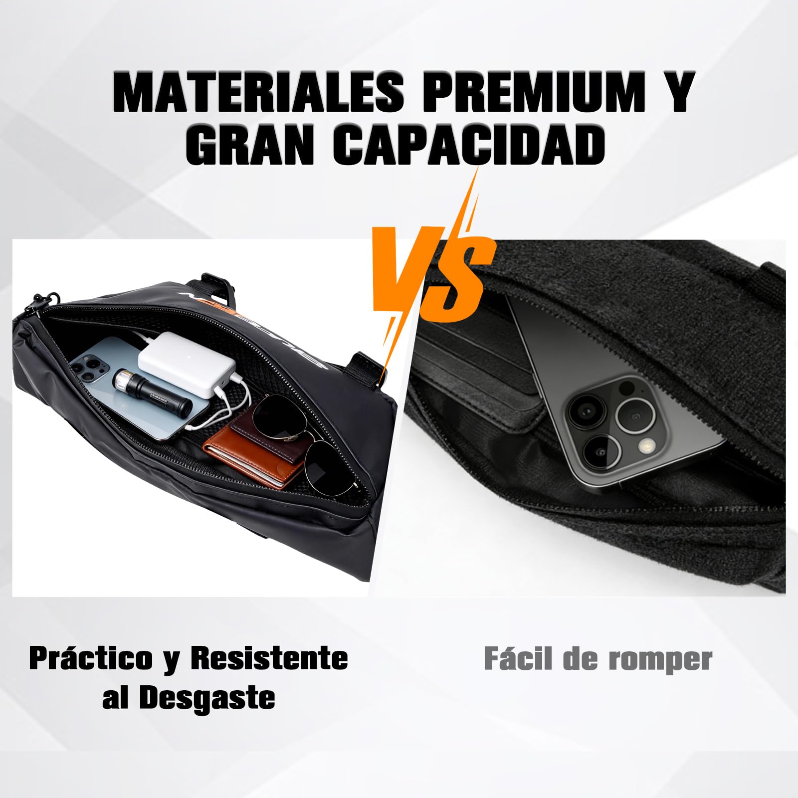 Bolsa Manillar Moto Bolsa Herramientas Moto Universal para Surron S/X/L1E para Talaria X3/MX4/MX5 Motocross Enduro E-Bike