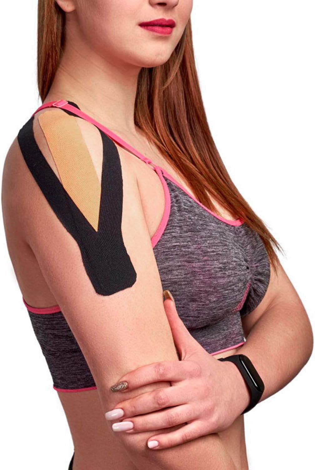 3 Pack Kinesiology Tape, 4in x 5.5yd Water Resistant Muscle Support Adhesive Sport Tape for Pain Relief, Latex Free Cotton Elastic Athletic Tape for Joints, Knee, Ankle, Shoulder, Wrist - Image 4