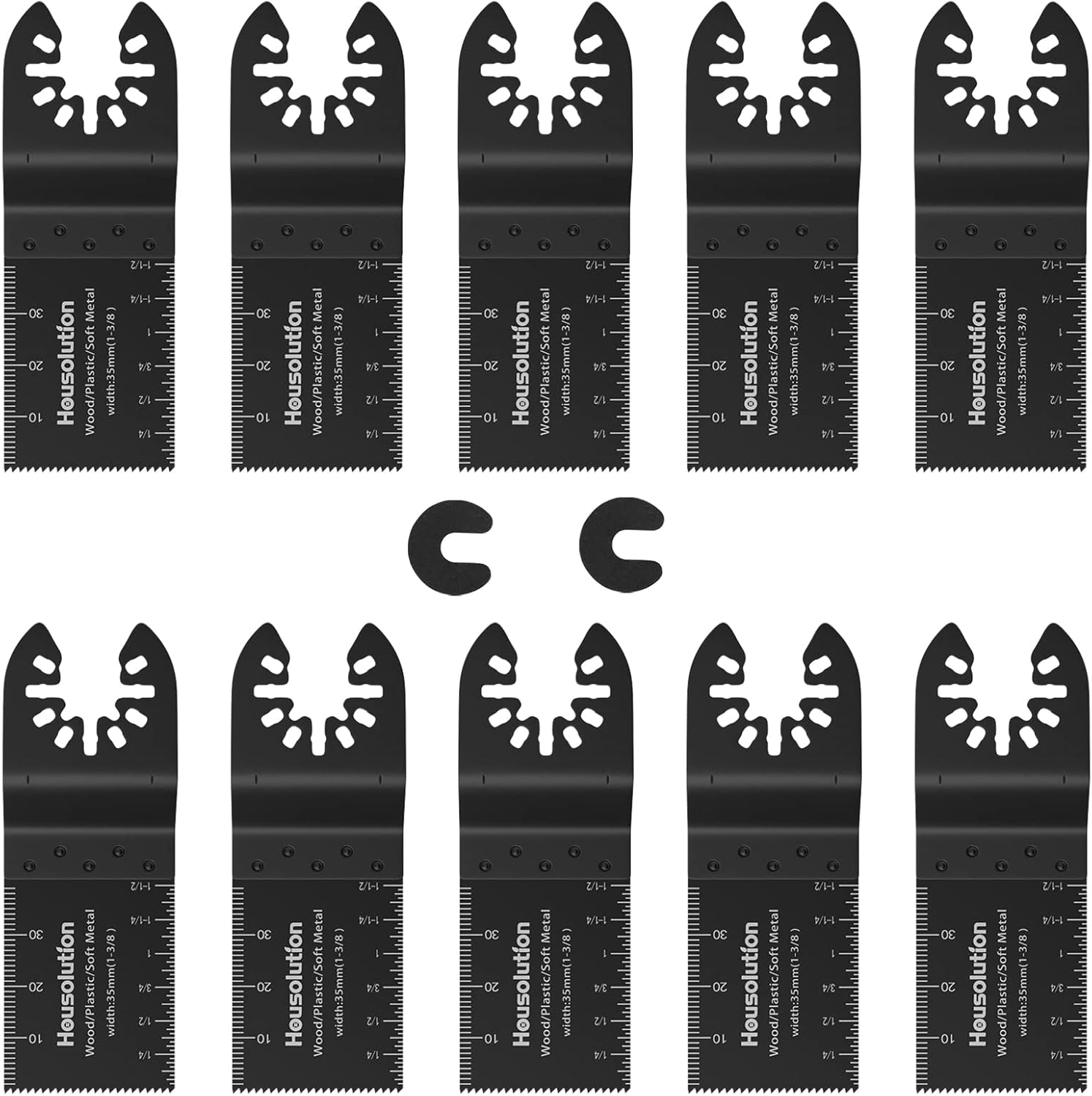 Buy Housolution Metal/Wood Oscillating Tool Saw Blades, [10 PCS] Metal