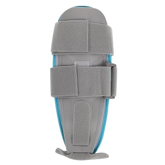 Foot Valgus Corrector and Adjustable Ankle Brace with Towel Lining One Size Fits Foot Drop Orthosis for Heel Care at Home