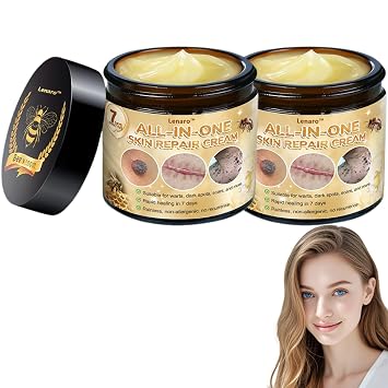 Bee Venom All-in-One Cream,Bee Venom Skin Treatment Cream,Hydrates skin and reduces blemishes 2PCS