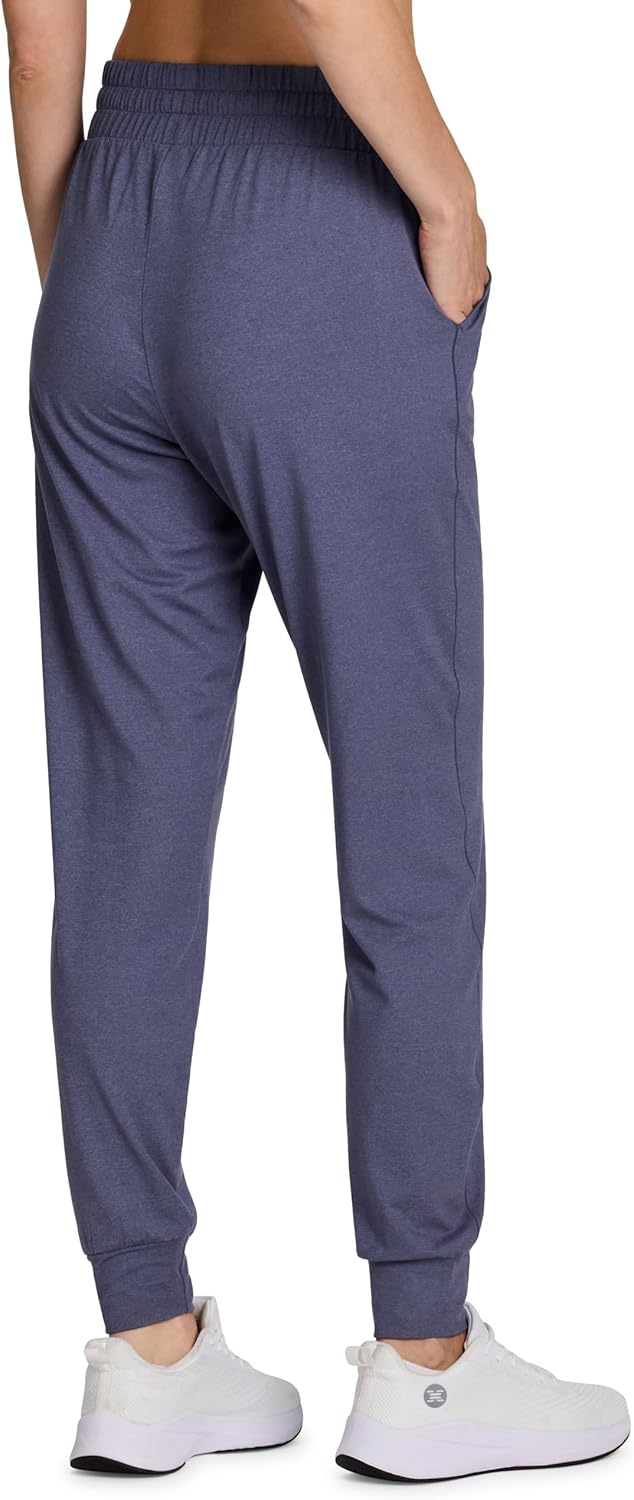 RBX Active Women's Joggers, Ultra Lightweight Sweatpants Buttery Soft Stretch Jersey Jogger Pants with Pockets - Image 2