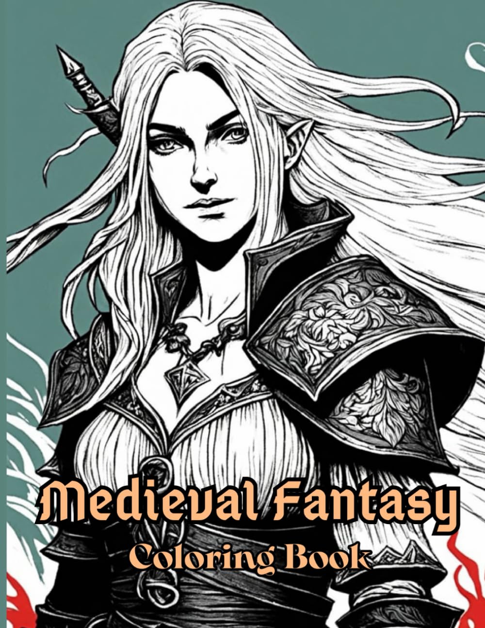 Medieval Fantasy: Coloring Book