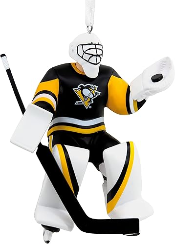 Hallmark NHL Pittsburgh Penguins Goalie Adorno de Navidad